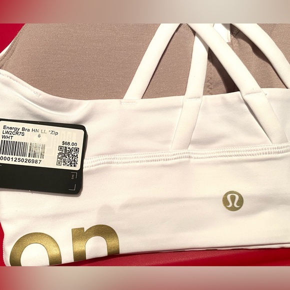 lululemon Gold edition white bra - Picture 4 of 5